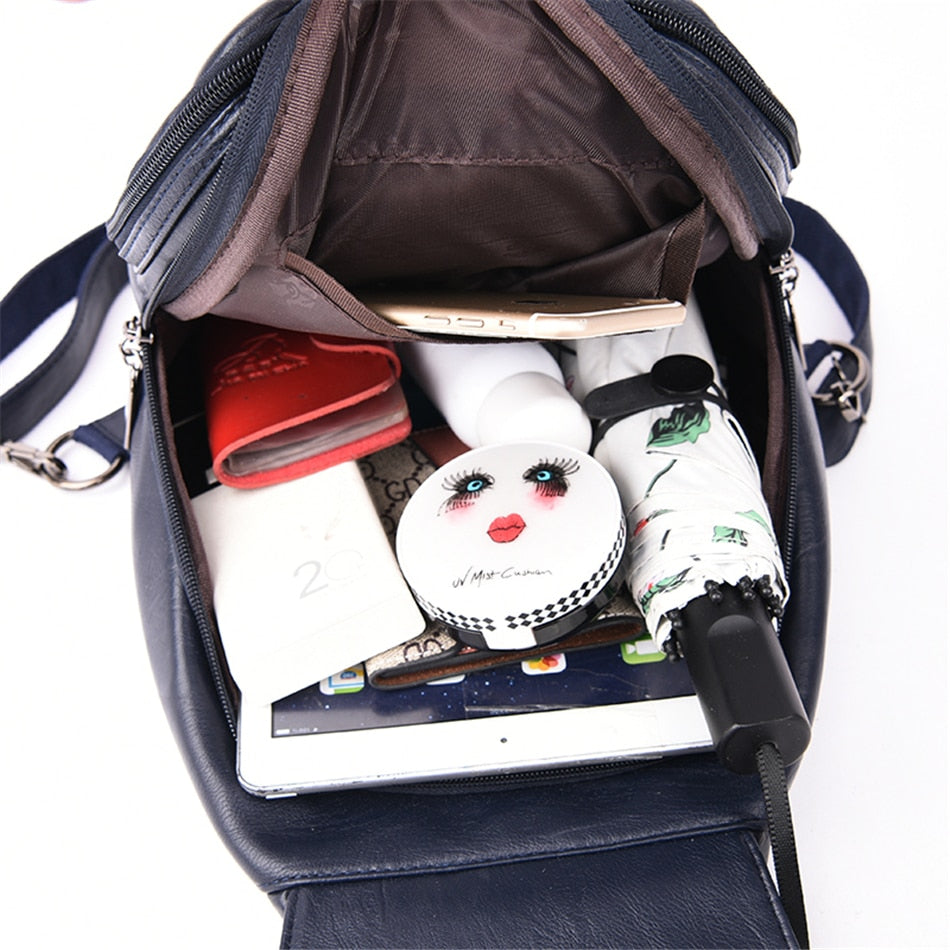 Elegant and Soft Leather Backpack