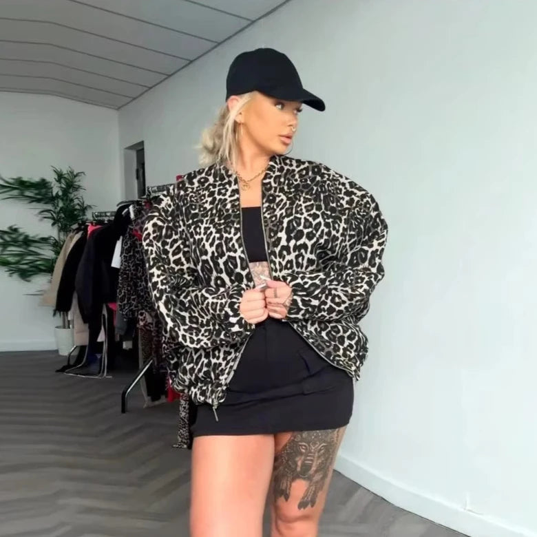 Women's Leopard Jacket