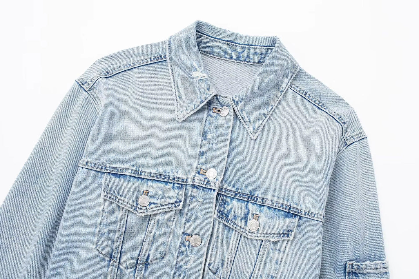 Short Jacket with Fringe