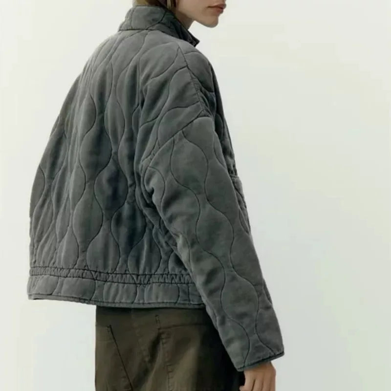 Sophie – Elegant City Jacket with Pocket Details