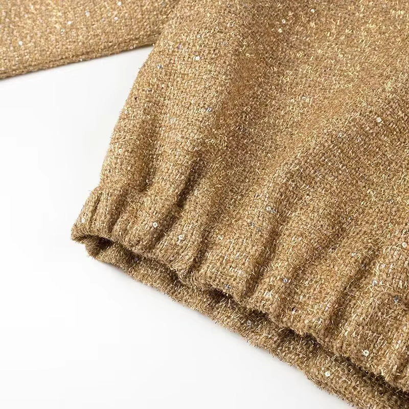 Shiny Sequin Jacket