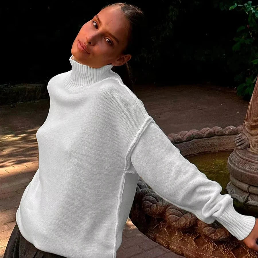 Women's Monochrome Turtleneck