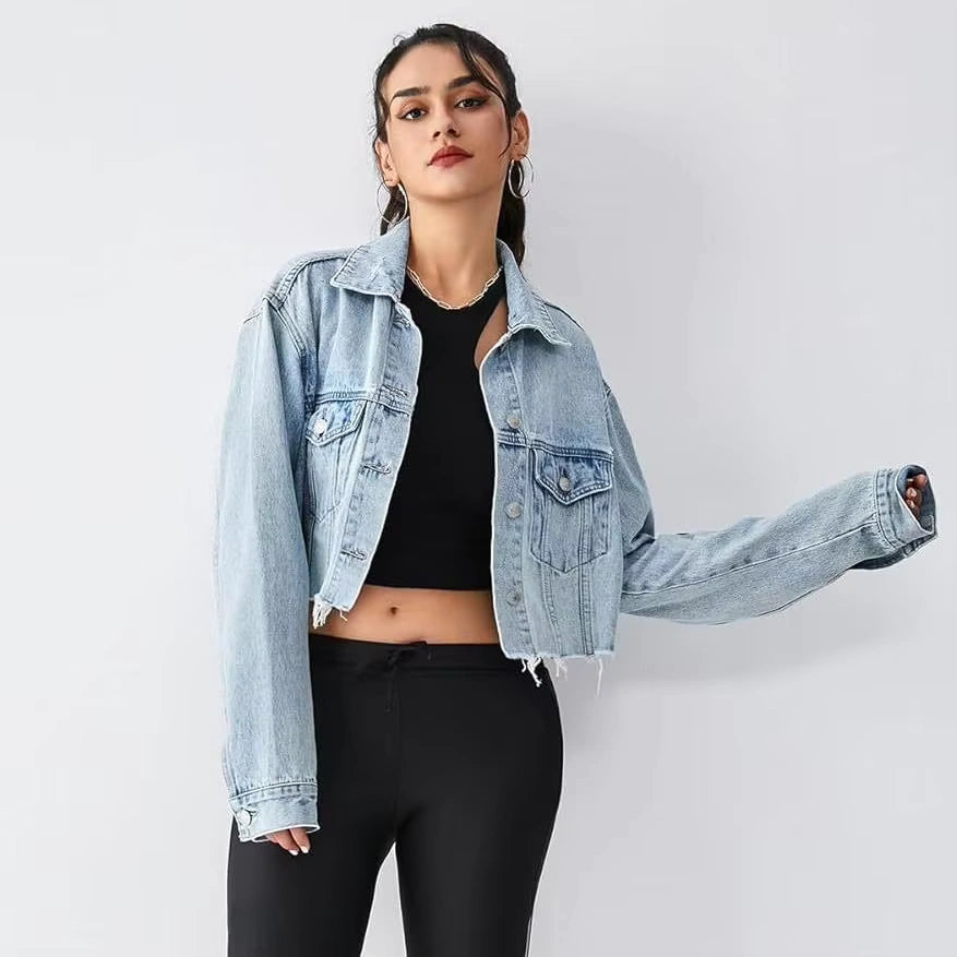 Short Jacket with Fringe