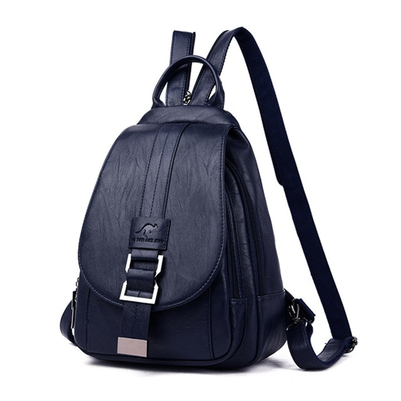 Elegant and Soft Leather Backpack
