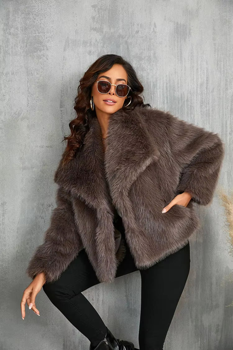 Chic Jacket in Soft Hair