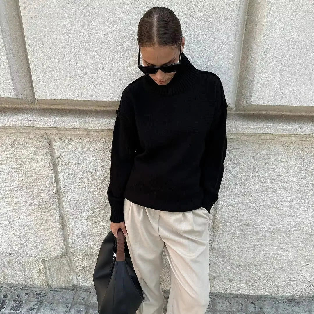 Women's Monochrome Turtleneck