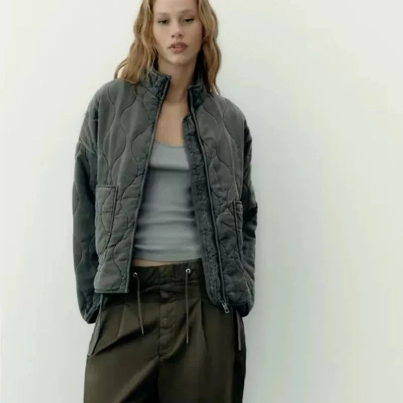 Sophie – Elegant City Jacket with Pocket Details