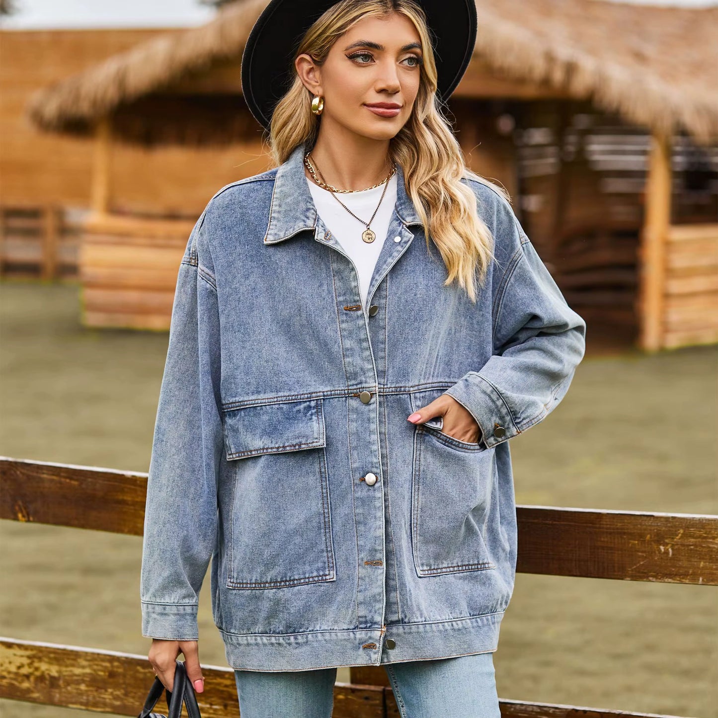 Women's Vintage Denim Jacket