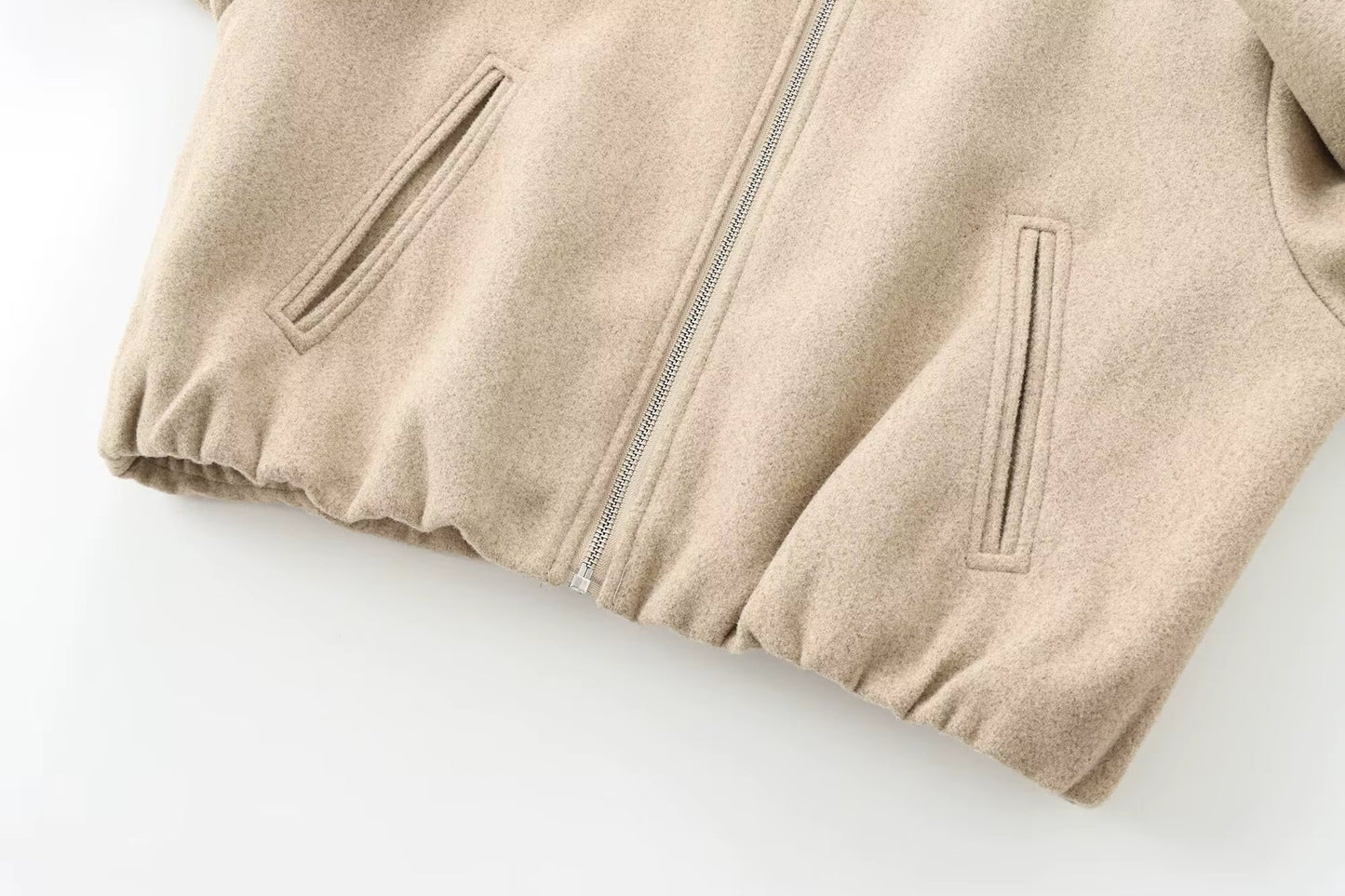 Short Soft Tweed Jacket for Women