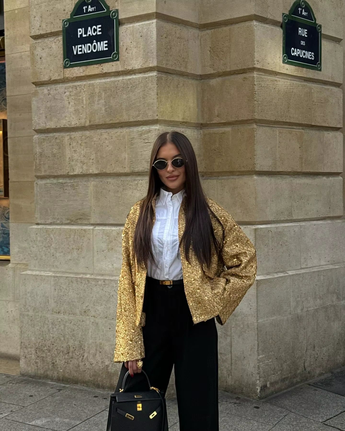 Shiny Sequin Jacket