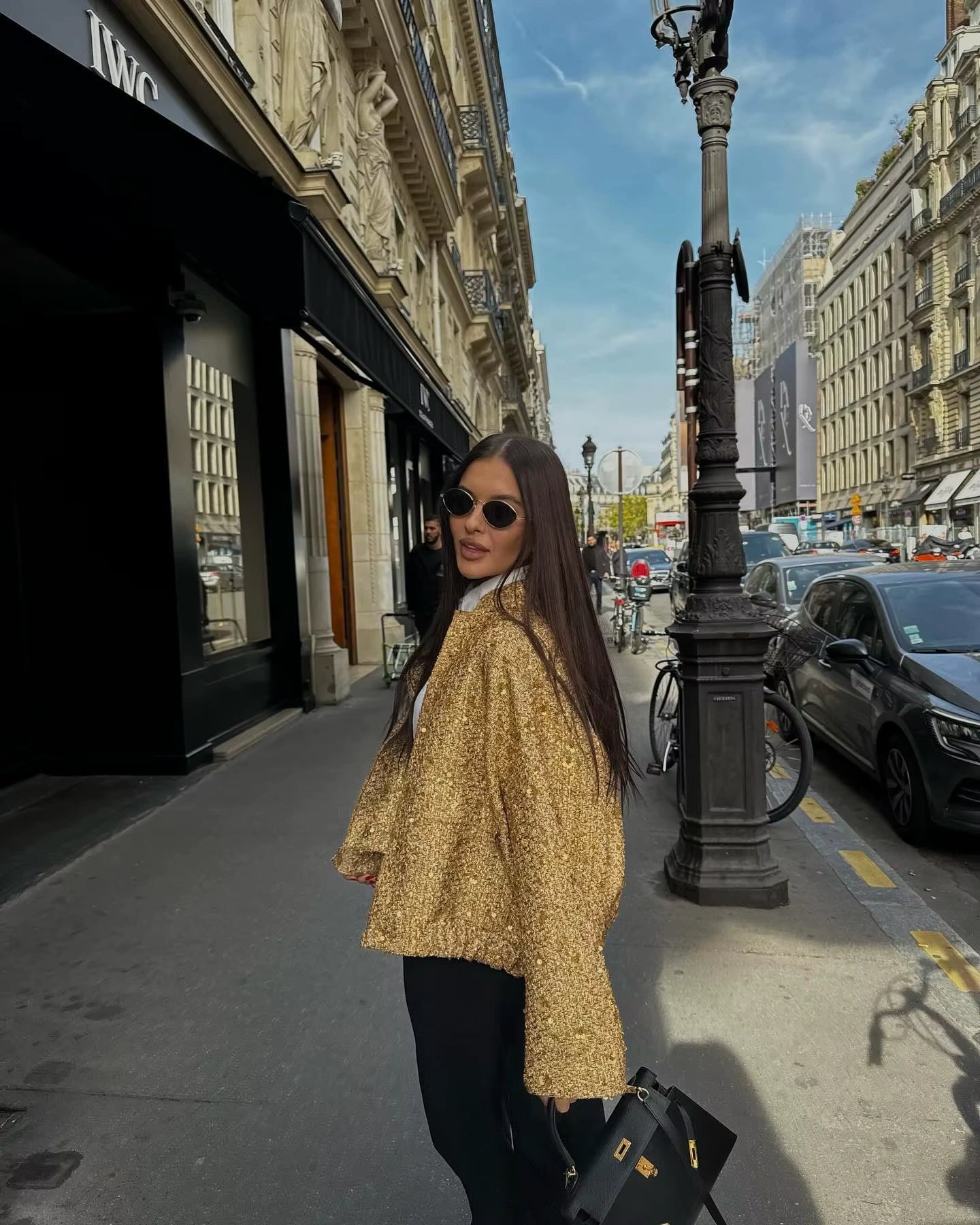Shiny Sequin Jacket