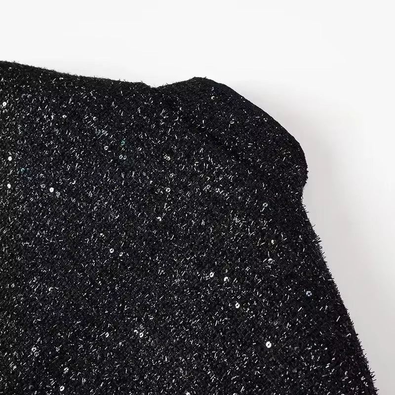Shiny Sequin Jacket