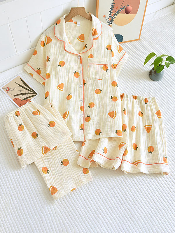 Emma Douce Élégante Pyjama en Coton