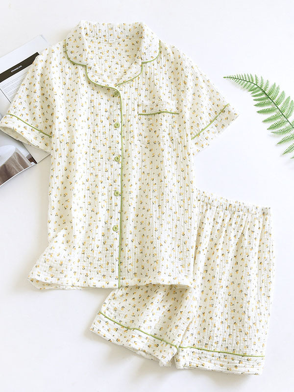 Emma Douce Élégante Pyjama en Coton