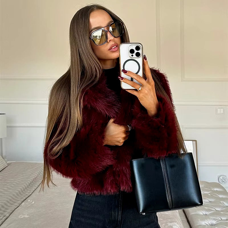 Chic Jacket in Soft Hair
