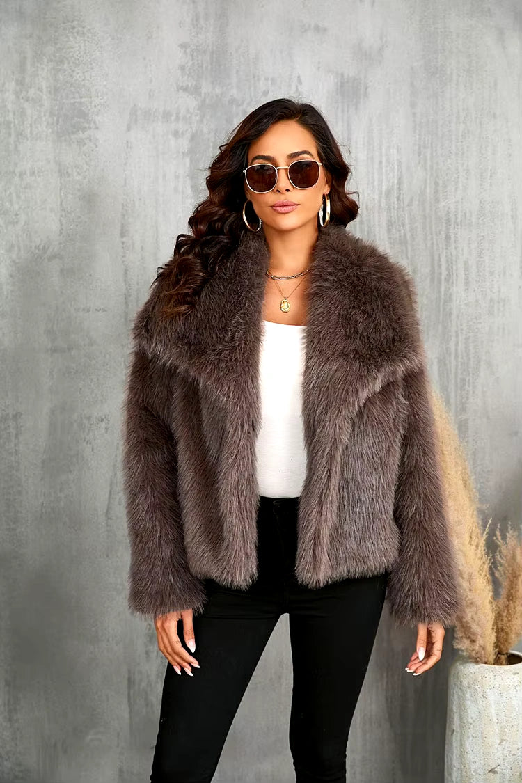 Chic Jacket in Soft Hair