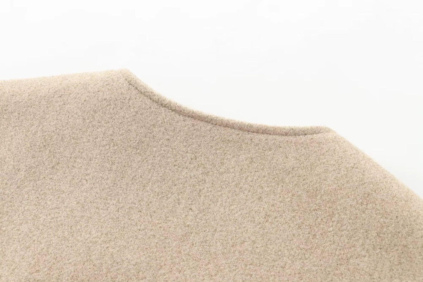 Short Soft Tweed Jacket for Women