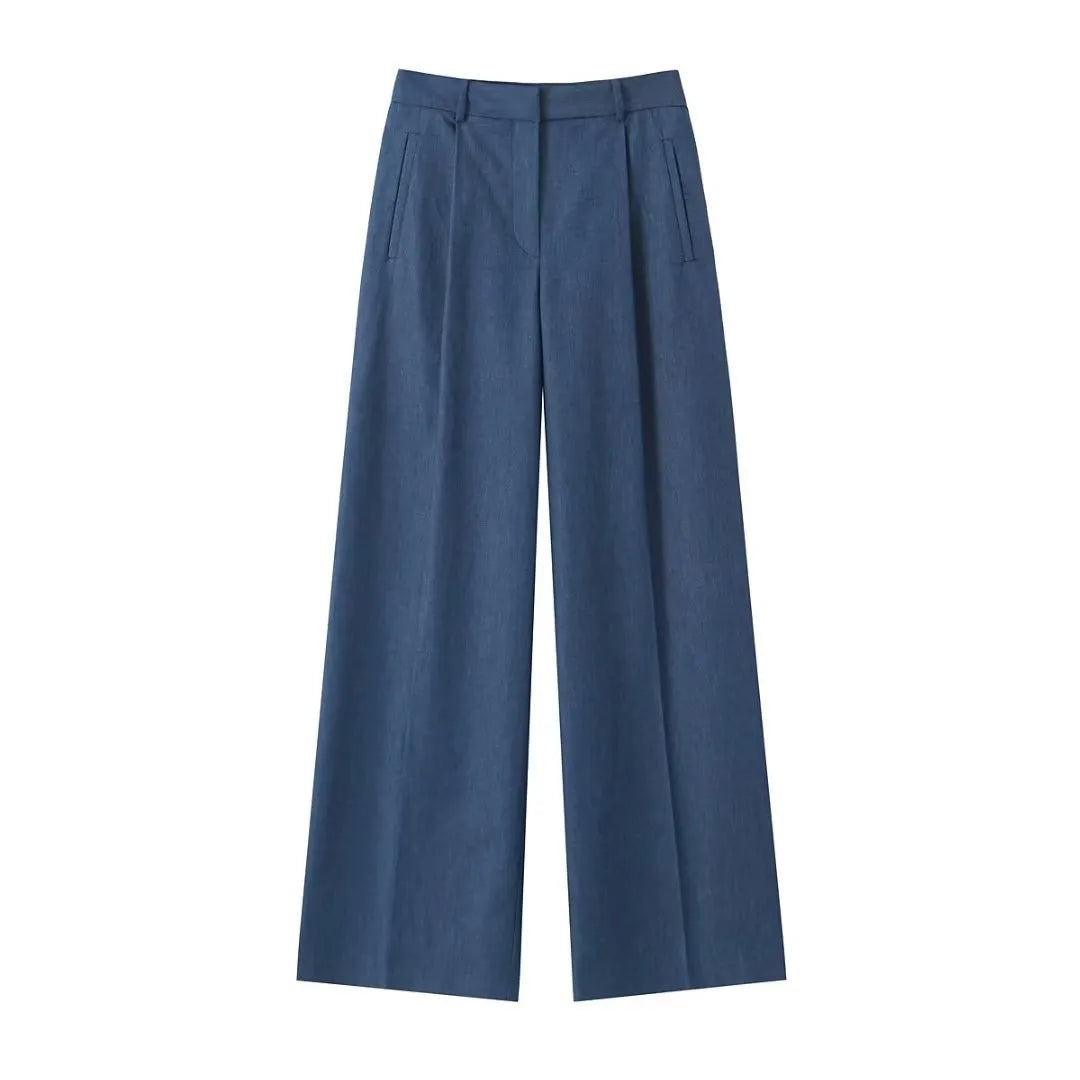 Women's denim streetwear set