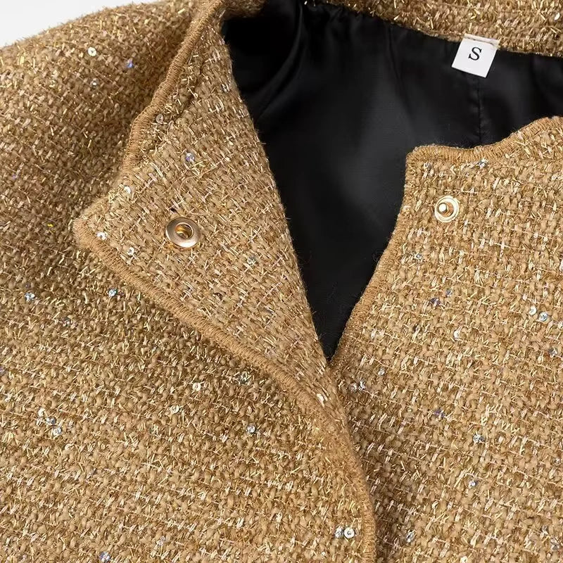 Shiny Sequin Jacket