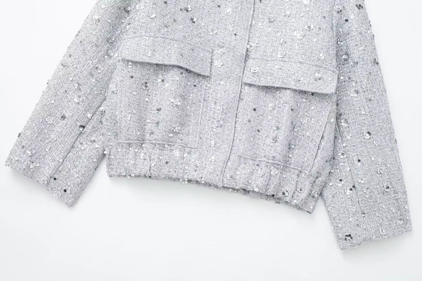 Shiny Sequin Jacket
