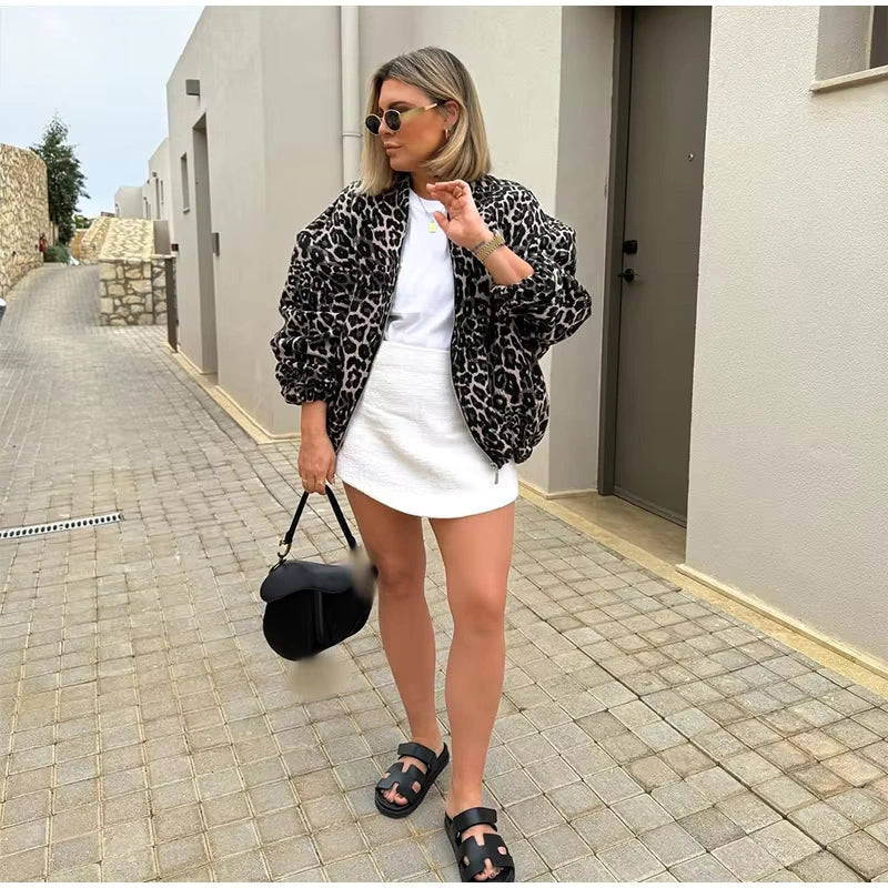 Women's Leopard Jacket