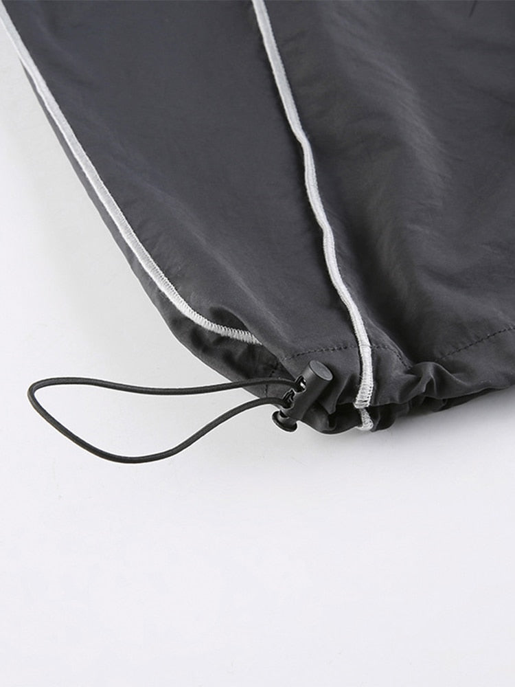 Women's Cargo Pants - Elastic Waistband