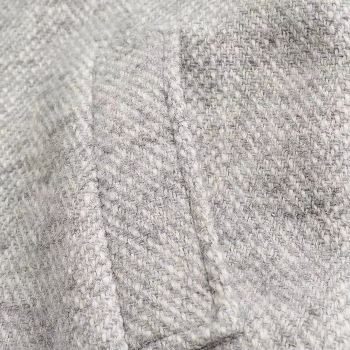 Long Herringbone Coat