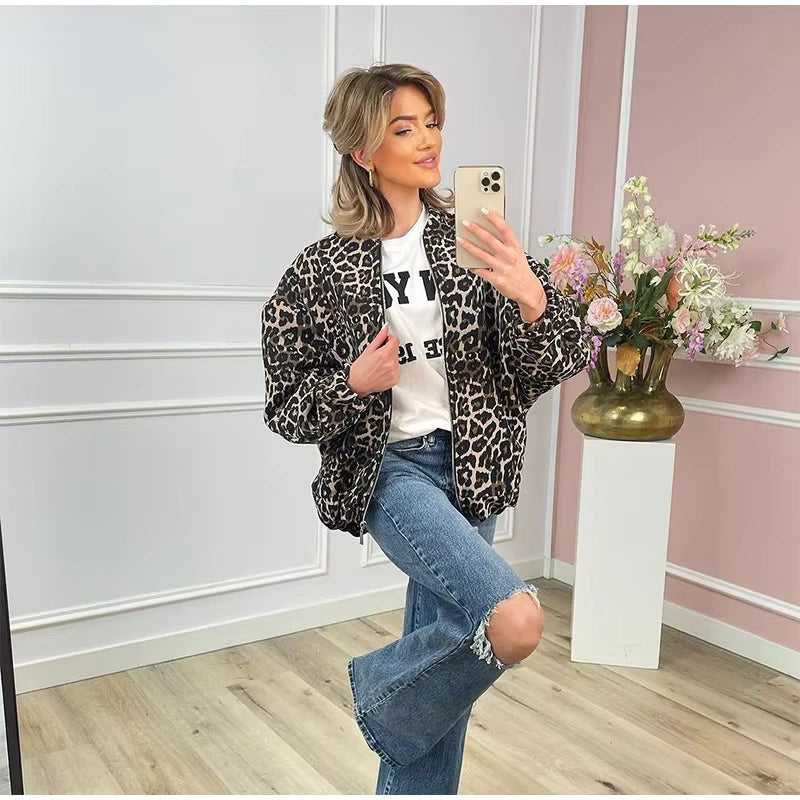 Women's Leopard Jacket