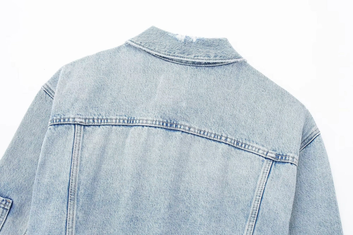 Short Jacket with Fringe