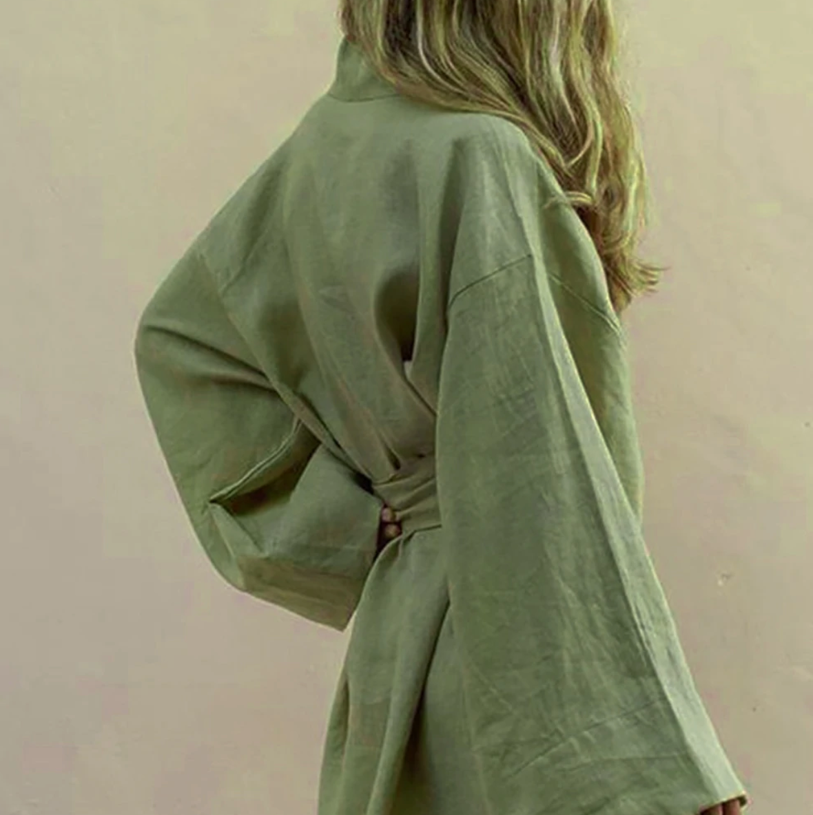 Women's Kimono Robe - Wrap Cut