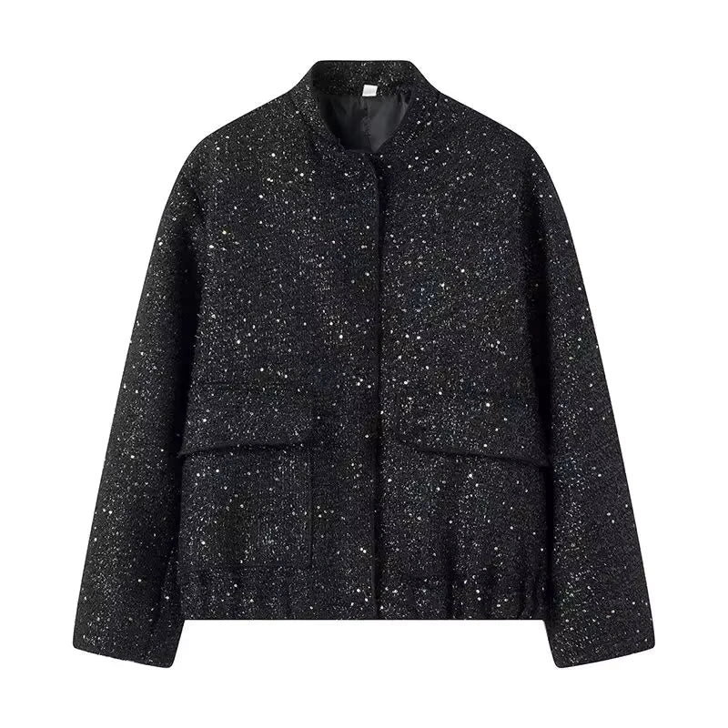 Shiny Sequin Jacket