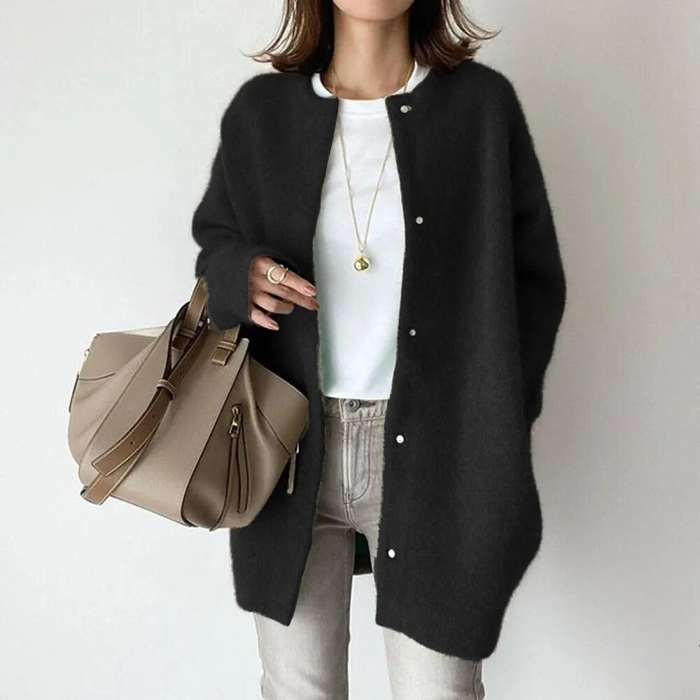 Sophie Soft and Elegant Button Cardigan