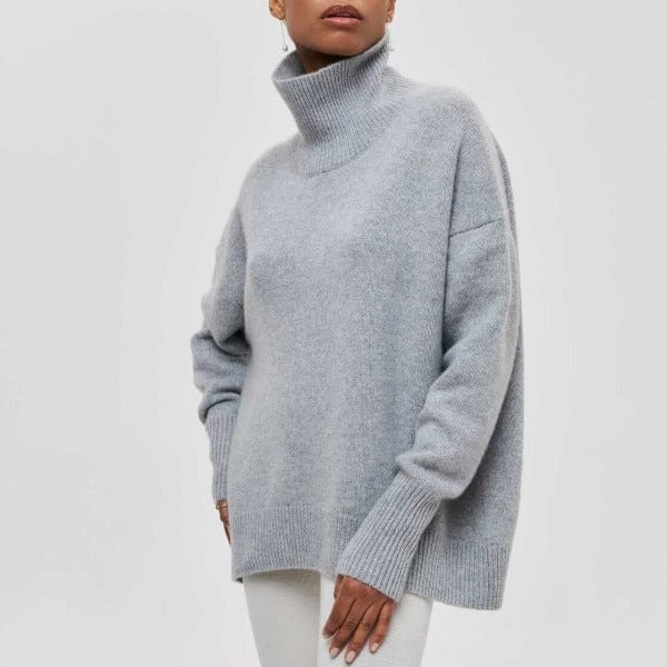 Sophie – Soft and Elegant Turtleneck Sweater in Blended Wool