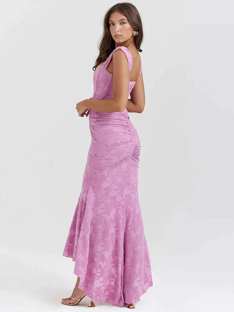 Evening Dress for Women - Off-the-Shoulder