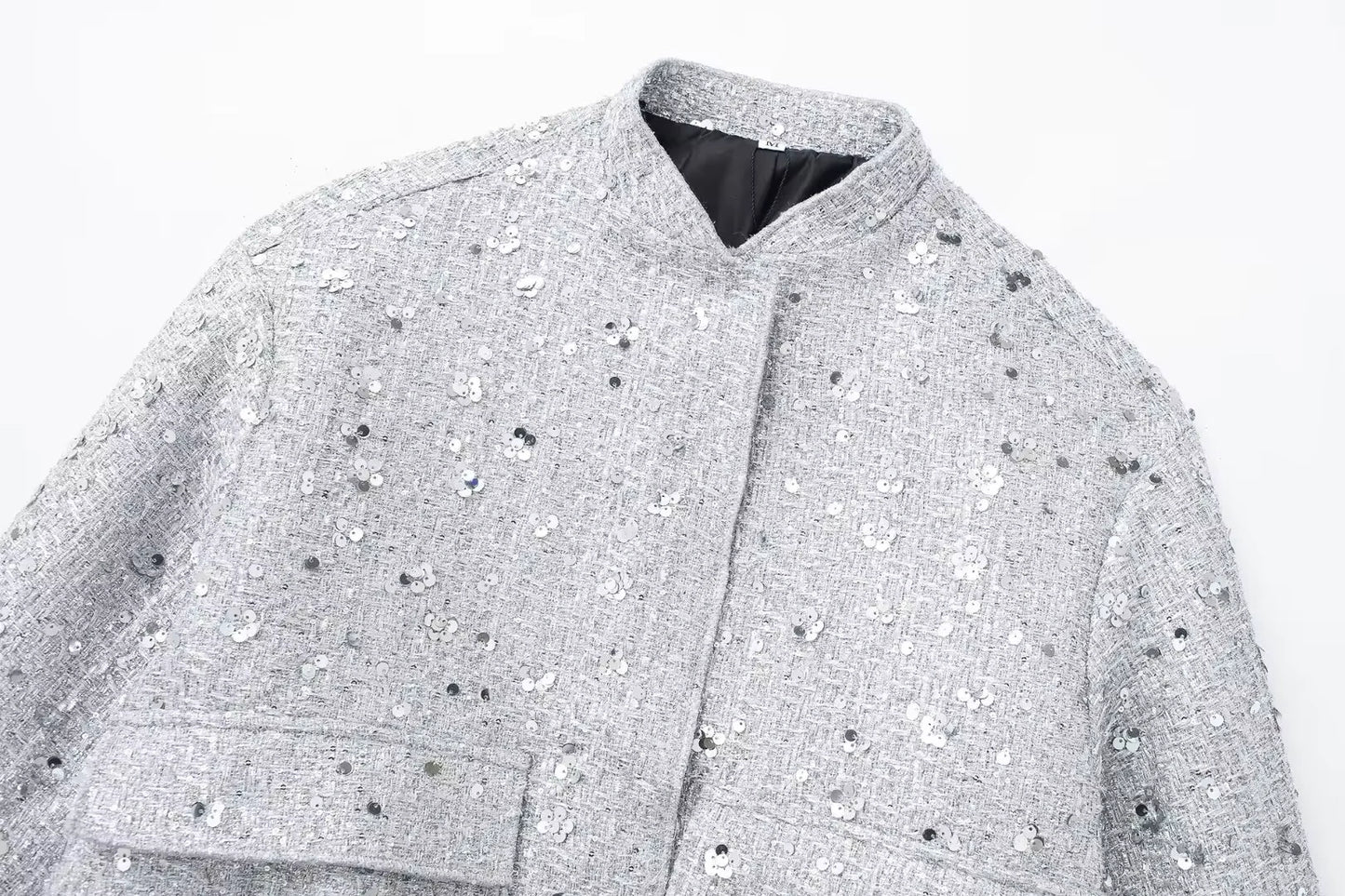 Shiny Sequin Jacket