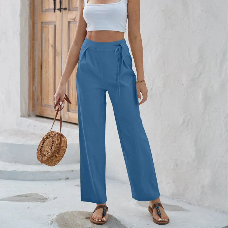 High-Waisted Wide-Leg Pants for Women