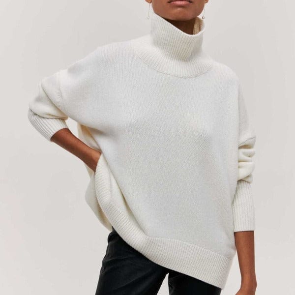 Sophie – Soft and Elegant Turtleneck Sweater in Blended Wool