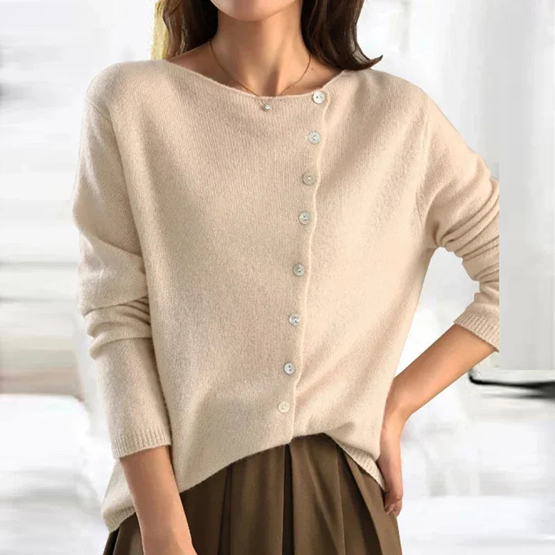 Women's Cardigan - Long Sleeve in Wool