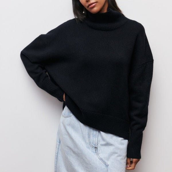 Sophie – Soft and Elegant Turtleneck Sweater in Blended Wool