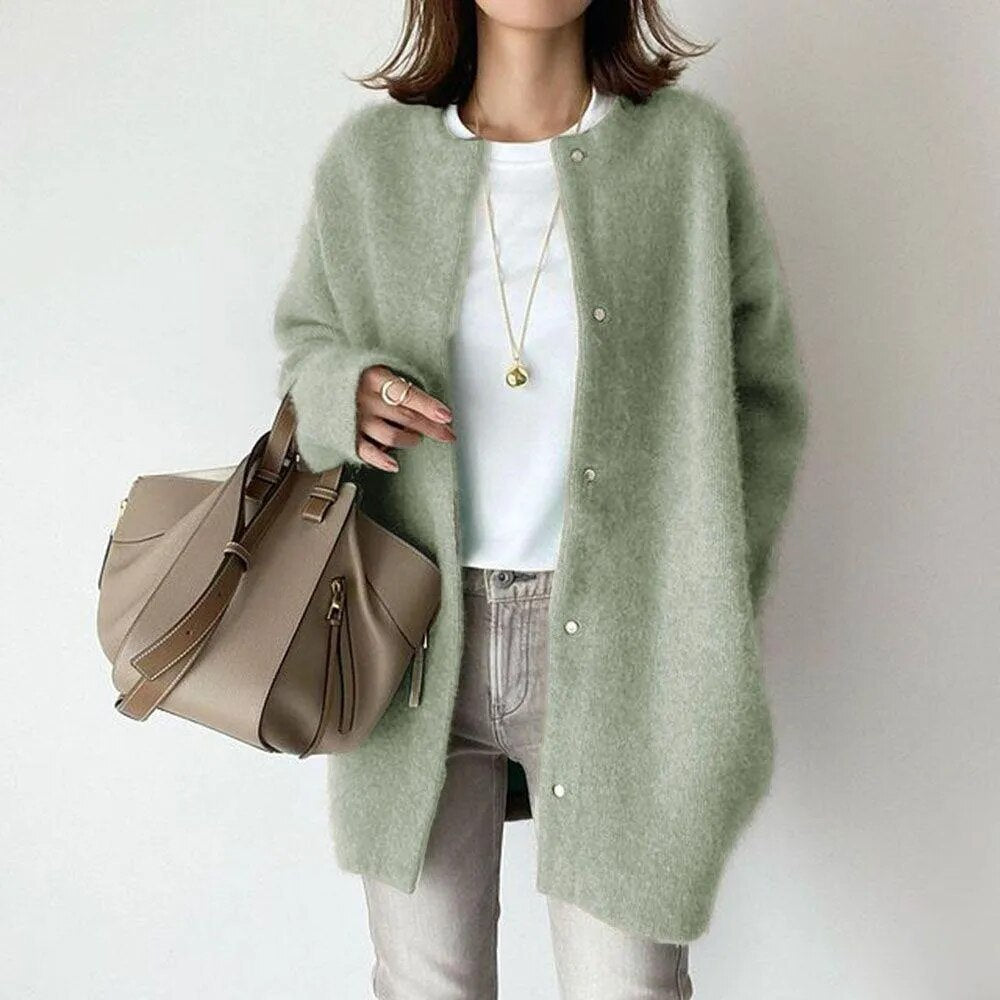 Sophie Soft and Elegant Button Cardigan