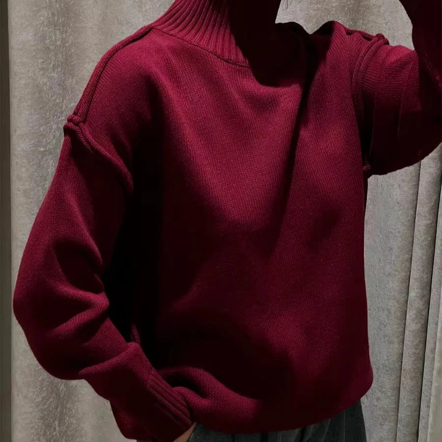Women's Monochrome Turtleneck