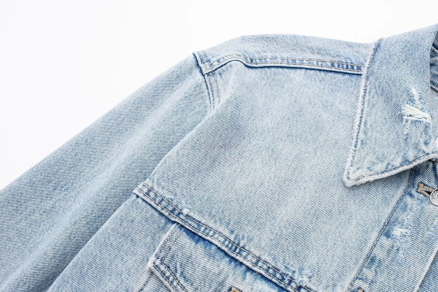 Short Jacket with Fringe