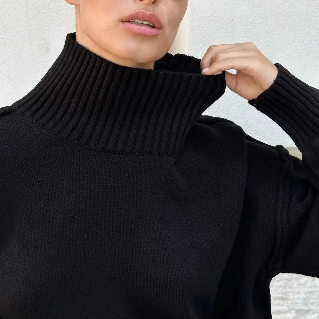 Women's Monochrome Turtleneck