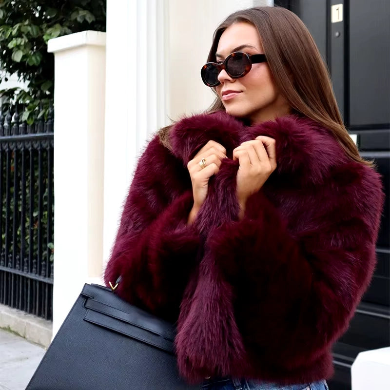 Chic Jacket in Soft Hair