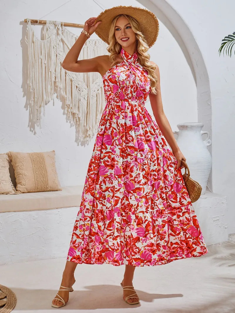 Long Dress for Women – Elegant Backless