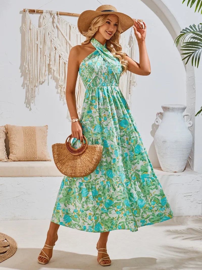Long Dress for Women – Elegant Backless
