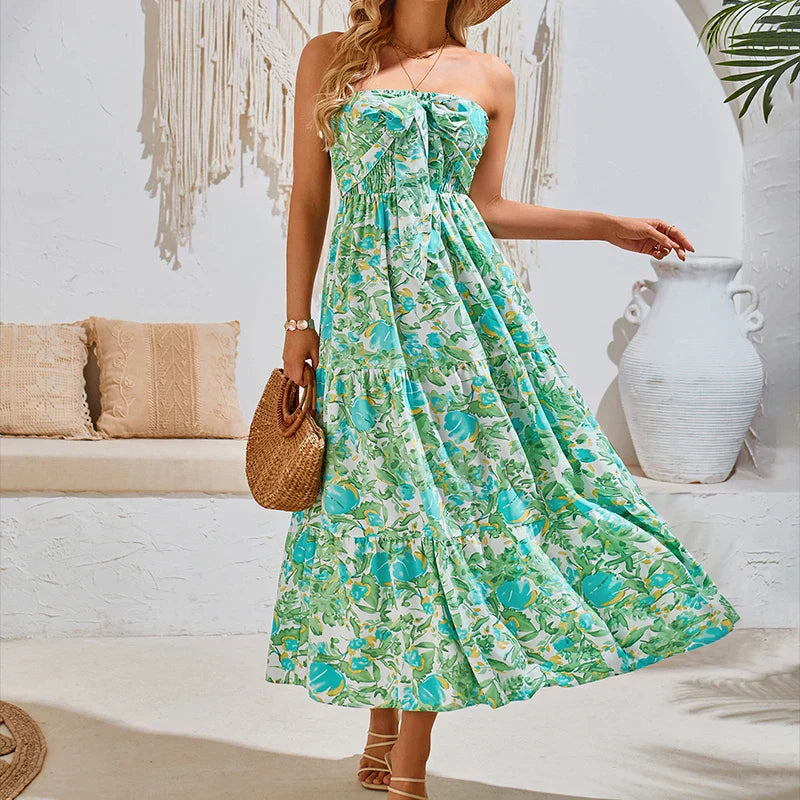 Long Dress for Women – Elegant Backless