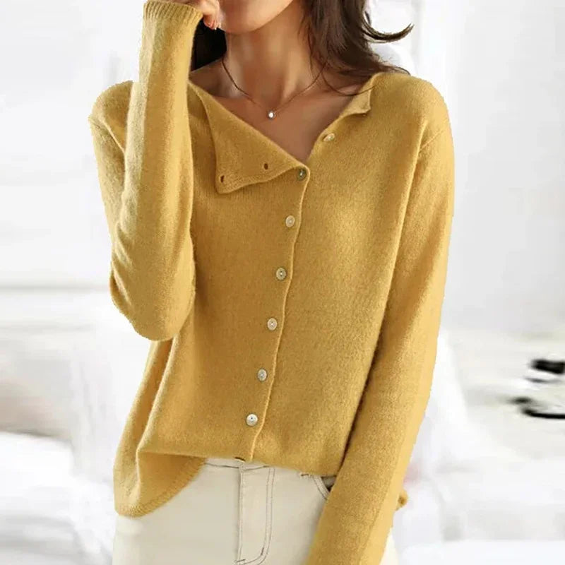 Women's Cardigan - Long Sleeve in Wool