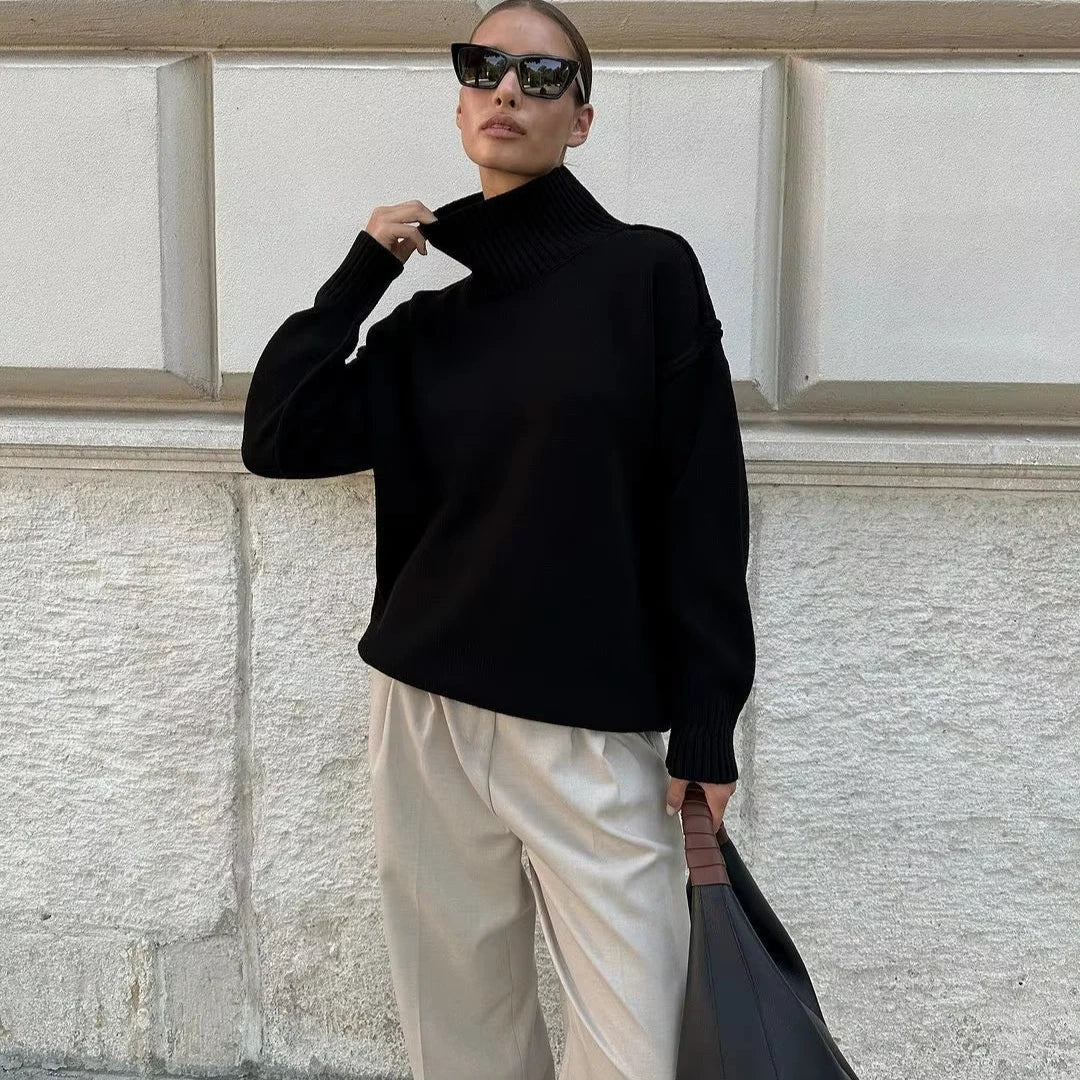 Women's Monochrome Turtleneck