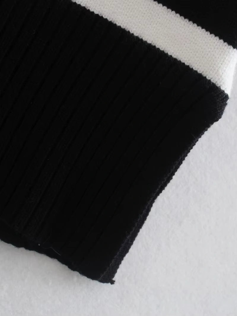 Women's Winter Striped Sweater